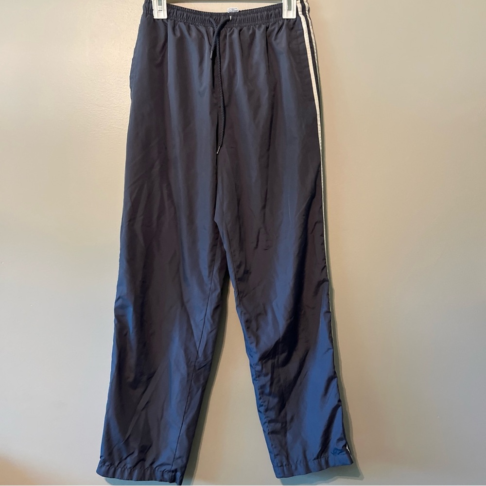 Men’s Gap Factory Store Small Gray Lined Track Pants Elastic Waist Drawstring